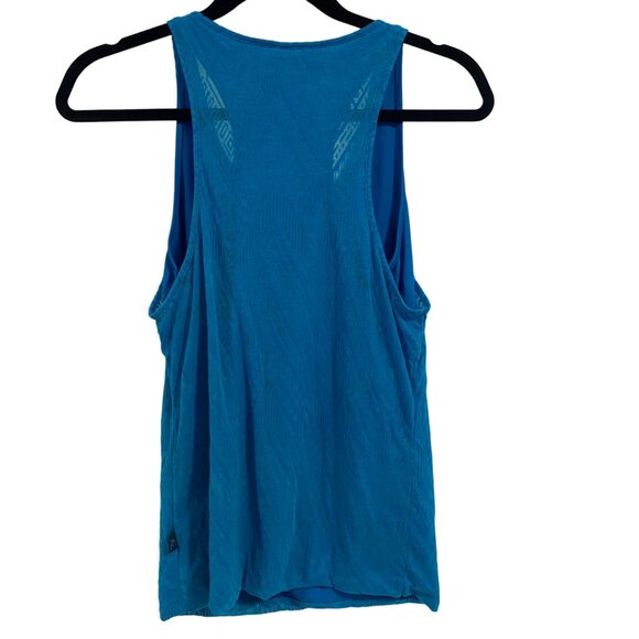 prAna Electric Blue Mika Double Layer Racerback Tank Top Size‎ S - Picture 6 of 9
